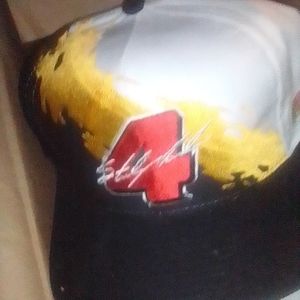 Lot of 5 Vintage Nascar Racing Hats Sterling Marlin, Hut, Jarrett